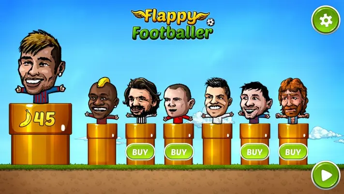 Flappy Footballer android App screenshot 5